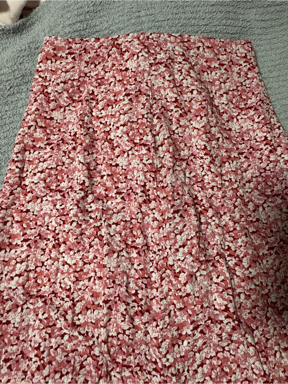 SHEIN Pink Floral Maxi Skirt